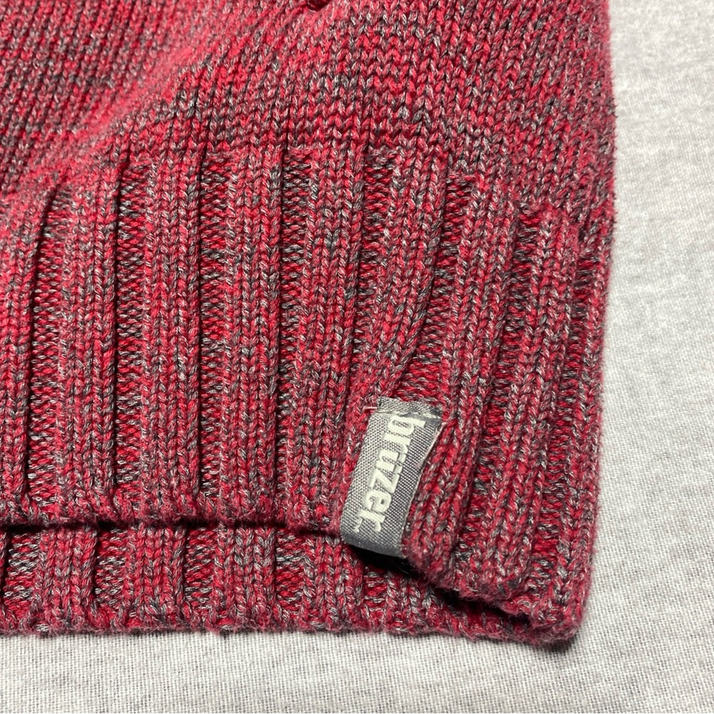 Ohio State University Sweater Mens Extra Large Red Buckeyes 1/4 Zip Varsity XL - Picture 5 of 13